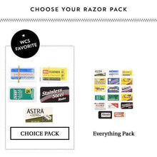 Load image into Gallery viewer, Black Safety Razor Set- Build Your Own