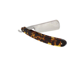 Load image into Gallery viewer, Boker 6/8 Silver Steel Straight Razor, Faux Tortoise Scales