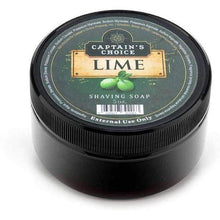 Load image into Gallery viewer, Captain's Choice Shaving Soap, Lime
