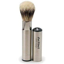 Load image into Gallery viewer, Da Vinci UOMO VOYAGE Silvertip Badger Travel Shaving Brush