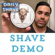 Load image into Gallery viewer, Declaration Grooming & Chatillon Lux Gratiot League Square Shaving Soap