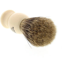 Load image into Gallery viewer, Edwin Jagger Best Badger Shaving Brush, Medium, Imitation Ivory
