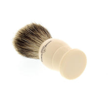 Load image into Gallery viewer, Edwin Jagger Best Badger Shaving Brush, Medium, Imitation Ivory