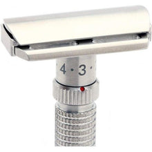 Load image into Gallery viewer, Rex Supply Co. Ambassador Adjustable Stainless Steel DE Safety Razor