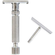 Load image into Gallery viewer, Rex Supply Co. Ambassador Adjustable Stainless Steel DE Safety Razor