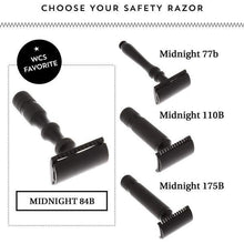 Load image into Gallery viewer, Black Safety Razor Set- Build Your Own
