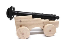 Load image into Gallery viewer, Black Ship Grooming Safety Razor, Cannon "The 32 Pounder"
