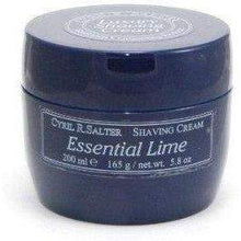 Load image into Gallery viewer, Cyril R Salter Essential Lime Luxury Shaving Cream
