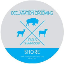 Load image into Gallery viewer, Declaration Grooming Shore Shaving Soap
