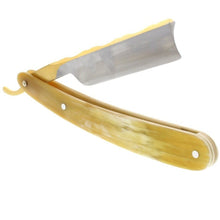 Load image into Gallery viewer, Dovo Bergischer Lowe Buffalo Horn 5/8" Straight Razor

