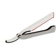 Load image into Gallery viewer, Dovo Shavette Straight Razor, Stainless Steel Handle
