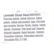 Load image into Gallery viewer, D.R. Harris Lavender Shaving Soap in Beech Wood Bowl
