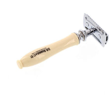 Load image into Gallery viewer, D.R. Harris Safety Razor, Ivory/Chrome
