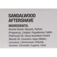 Load image into Gallery viewer, D.R. Harris Sandalwood Aftershave (Splash)
