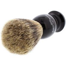 Load image into Gallery viewer, Edwin Jagger Best Badger Shaving Brush, Medium, Black
