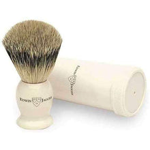 Load image into Gallery viewer, Edwin Jagger Best Badger Travel Brush with Case, Ivory

