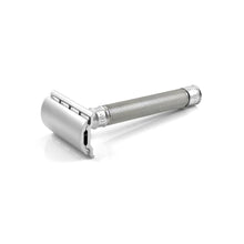 Load image into Gallery viewer, Edwin Jagger DE 3ONE6 Stainless Steel Safety Razor, Knurled
