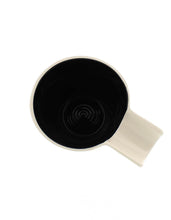 Load image into Gallery viewer, Pereira Shavery Shaving Soap with Activated Charcoal in Ceramic Dish And Ceramic Foam Mug With Water Blossom Aromatherapy
