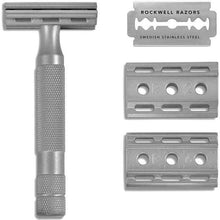 Load image into Gallery viewer, Rockwell 6S Adjustable Stainless Steel Safety Razor
